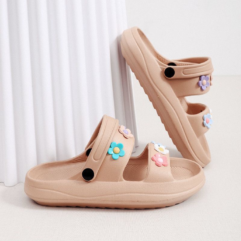 Sale 5.5 Sandal Wanita Import FLOWER [COD] 9388