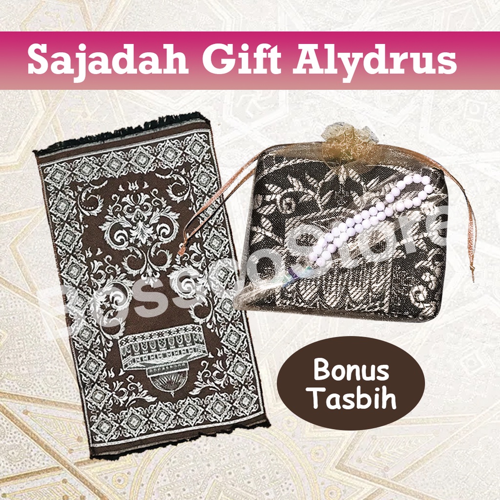 GIFT Sovenir Tile Sajadah Kecil 60x35 Plus Tasbih &amp; Tile sajadah turkey sajadah turki sajadah anak sajadah dewasa hadiah umroh oleh oleh umroh haji sajadah premium sejadah sajada sajadah sujud