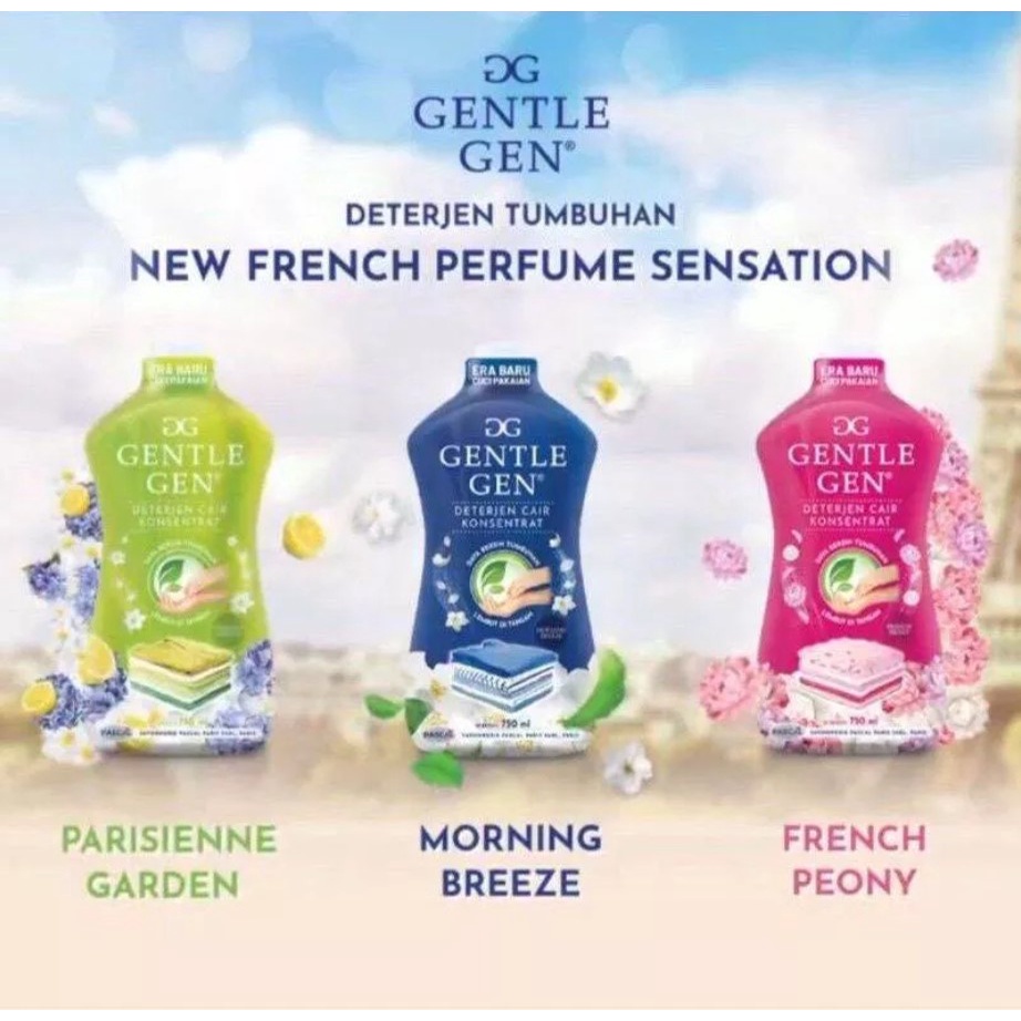 GENTLE GEN DETERJEN CAIR KONSENTRAT 750 ML // GENTLE GEN DETERJEN CAIR TERMURAH // DETERJEN CAIR