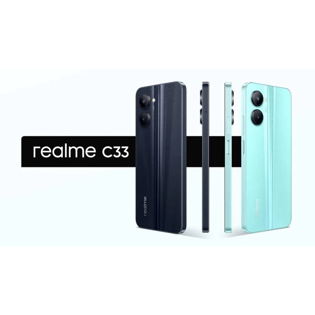 REALME C33 3/32 4/64 &amp; 4/128 RAM 4GB ROM 128GB GARANSI RESMI REALME