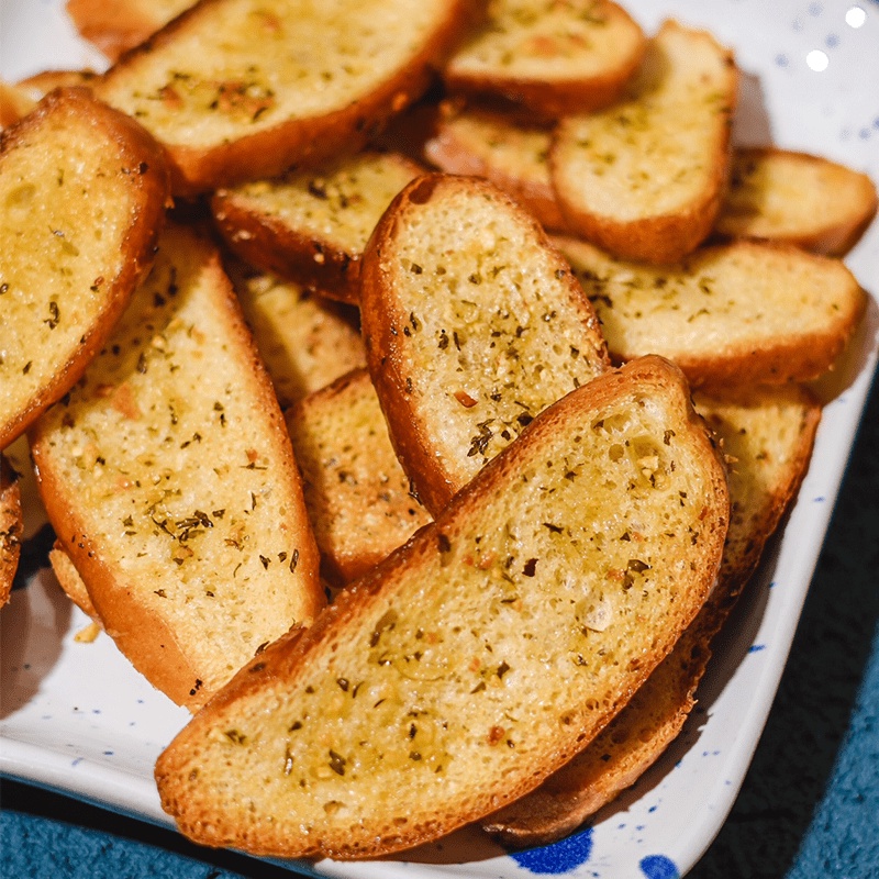 

[CO 1K] - NUDE Vegan Garlic Bread | Tester Size 6g Healthy & SUGAR FREE, Margarine & Butter FREE