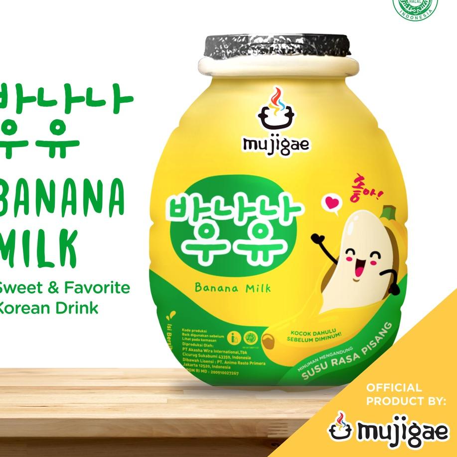 

Laku keraz--Mujigae Banana Milk Original 250 mL