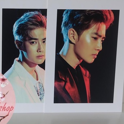 POSTCARD EXO SUHO CHEN EXORDIUM SET OFFICIAL