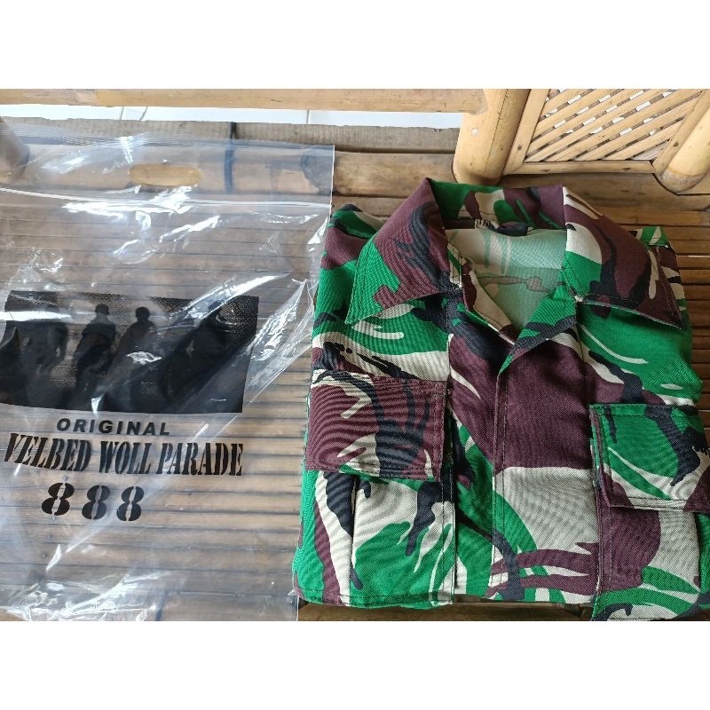 BAJU PDL SRITEX VELBED WOLL PARADE 888