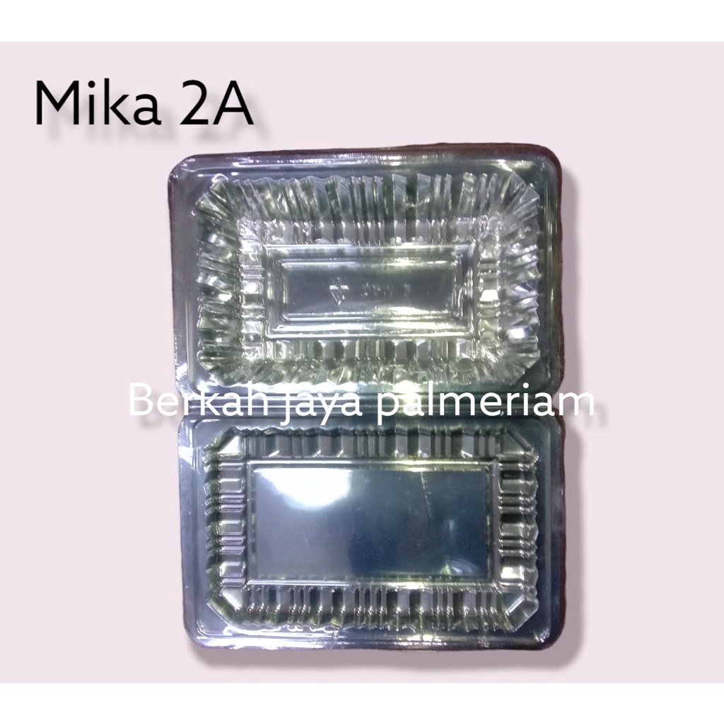 mika kue 2A (20x12) / Mika Nasi Kuning 1 pack isi 50pcs