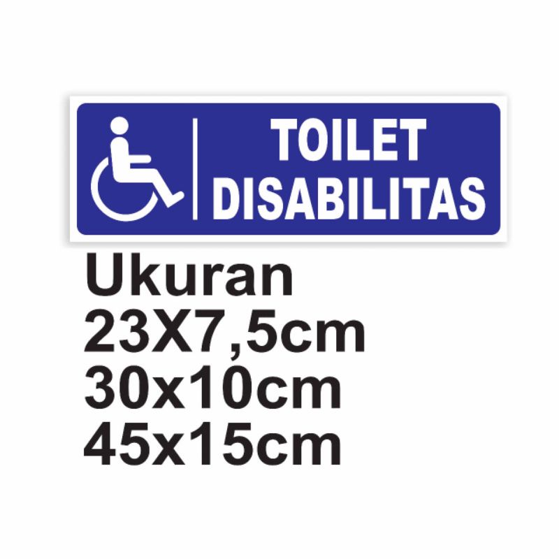 STIKER TOILET DISABILITAS
