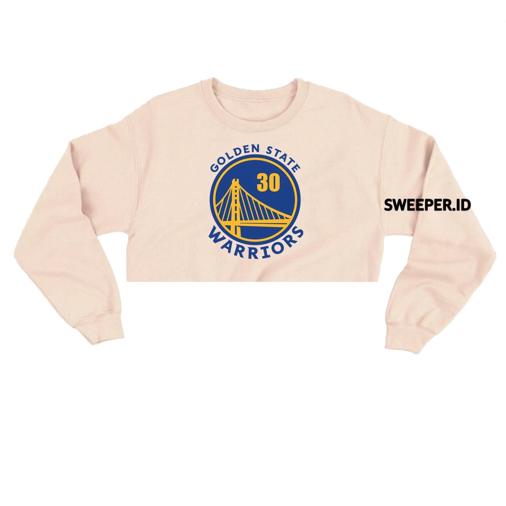 GOLDEN STATE WARIOS SWEATER CROPE BAHAN FLEECE BAHAN FLEECE