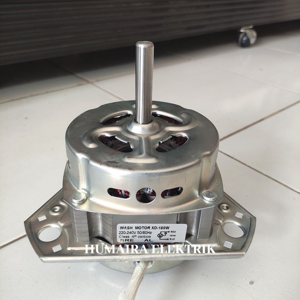 Dinamo Mesin Cuci 2 tabung Wash / Pencuci SANKEN As 12mm.