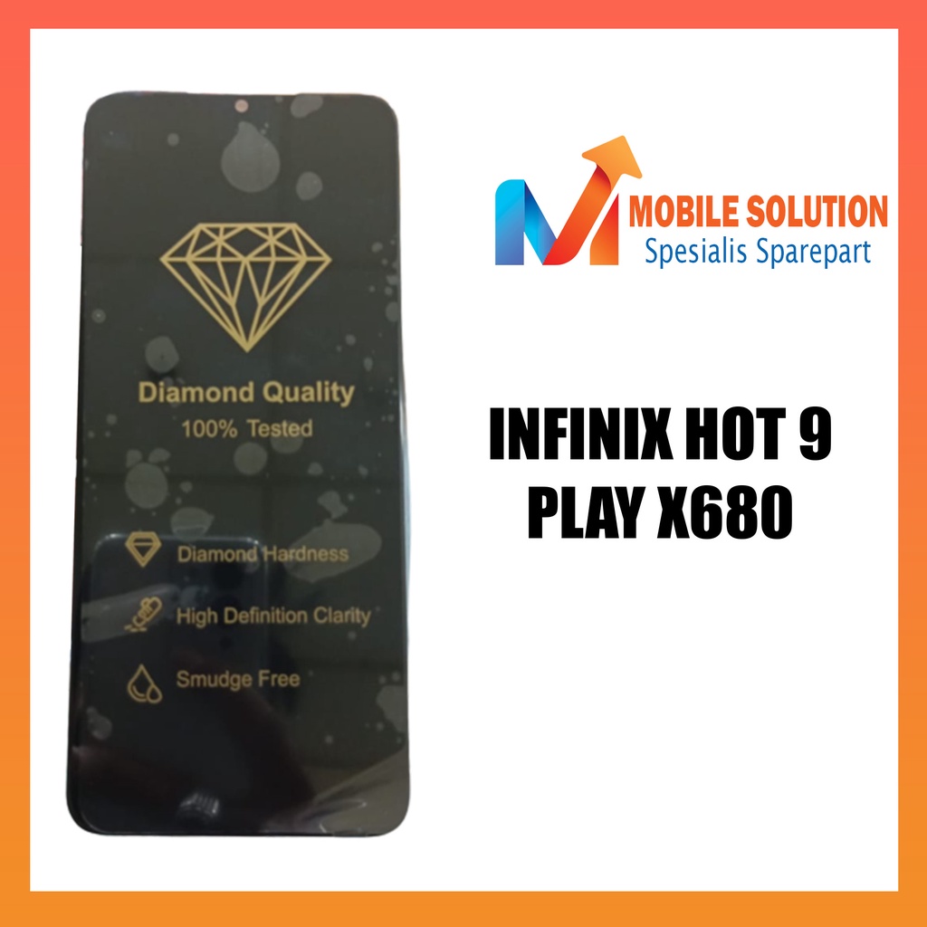 Grosir LCD INFINIX HOT 9 PLAY X680 GARANSI 1 bulan + packing / BUbbel