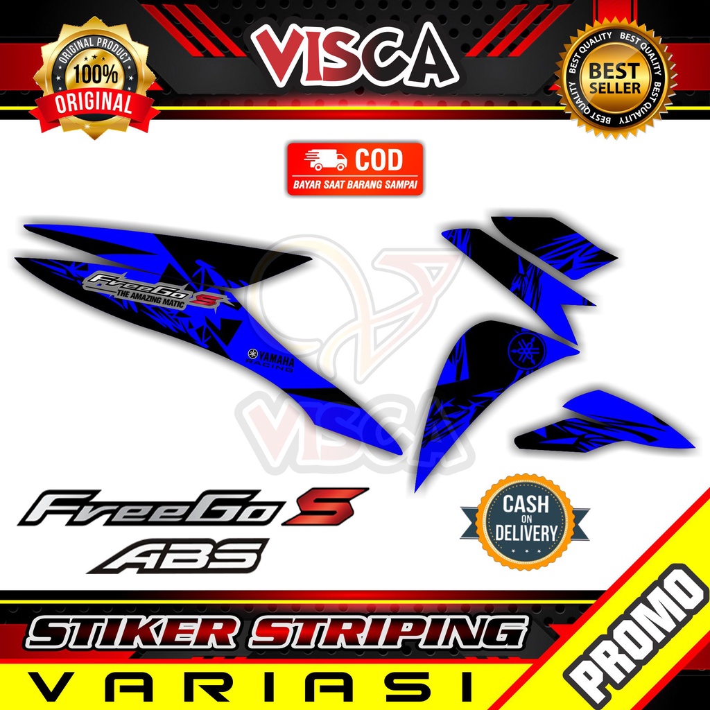 Strping Yamaha Freego Sticker Yamaha Freego Striping Setiker Motor Yamaha Freego Striping Freego Abs