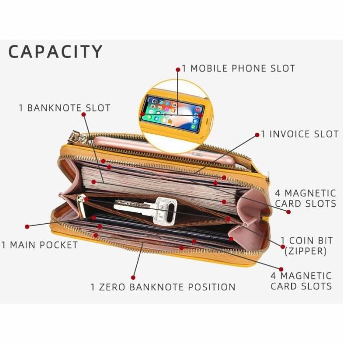 Tas Selempang Wanita Baellerry 5081 Ori Dompet Hp Kulit Asli Premium