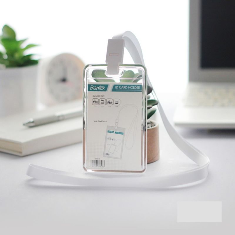 

TEMPAT KARTU NAMA/ID CARD HOLDER NAME TAG TRANSPARAN/TERSEDIA 3 WARNA