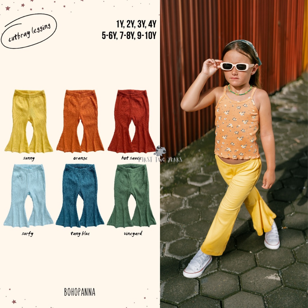 Bohopanna - Animal Cullotes Cutbray Legging / Celana Kulot Anak Perempuan