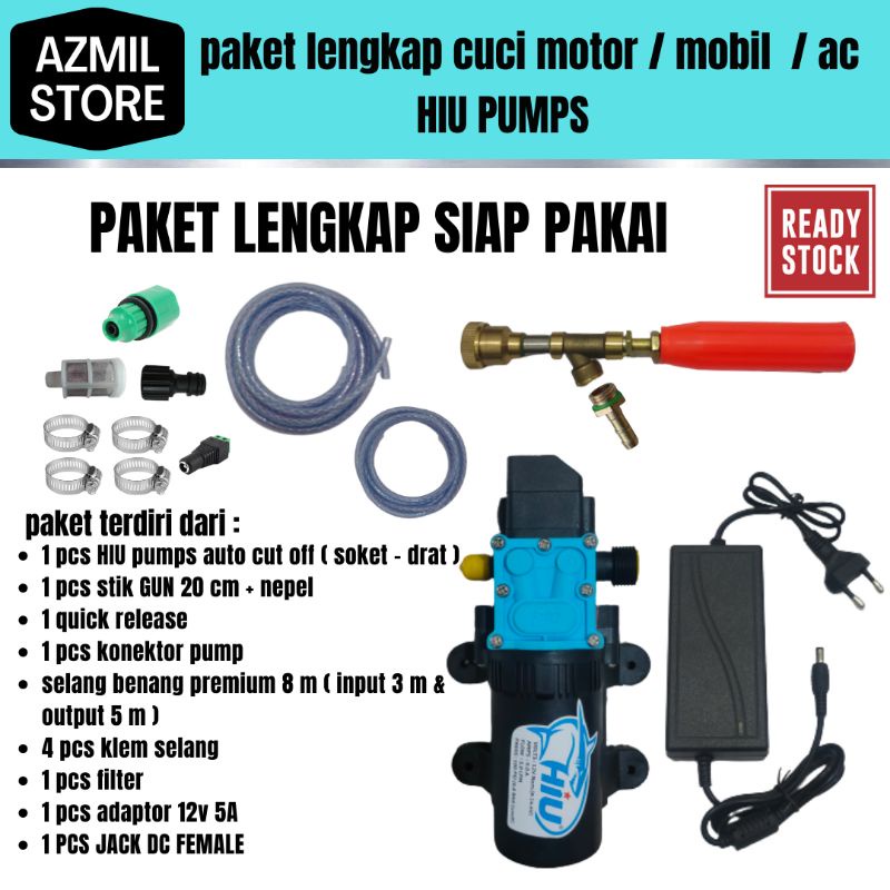 Alat Cuci Motor Mobil Hiu Pump (S.D)