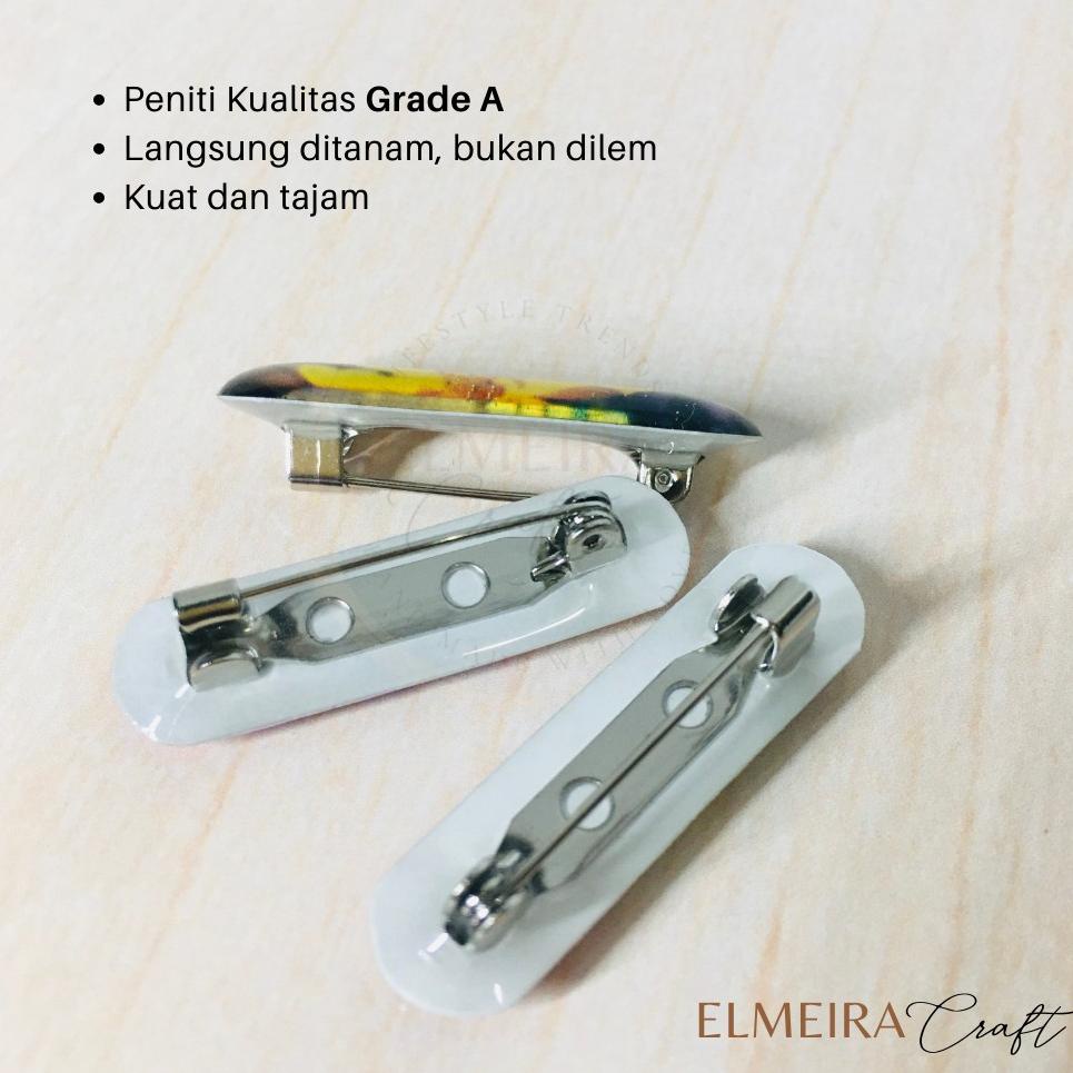 [Isi 12 pcs] Pin Jilbab Dagu Premium paket 1 Lusin Grade A motif bunga [LRD.18Oc22ᵀ]