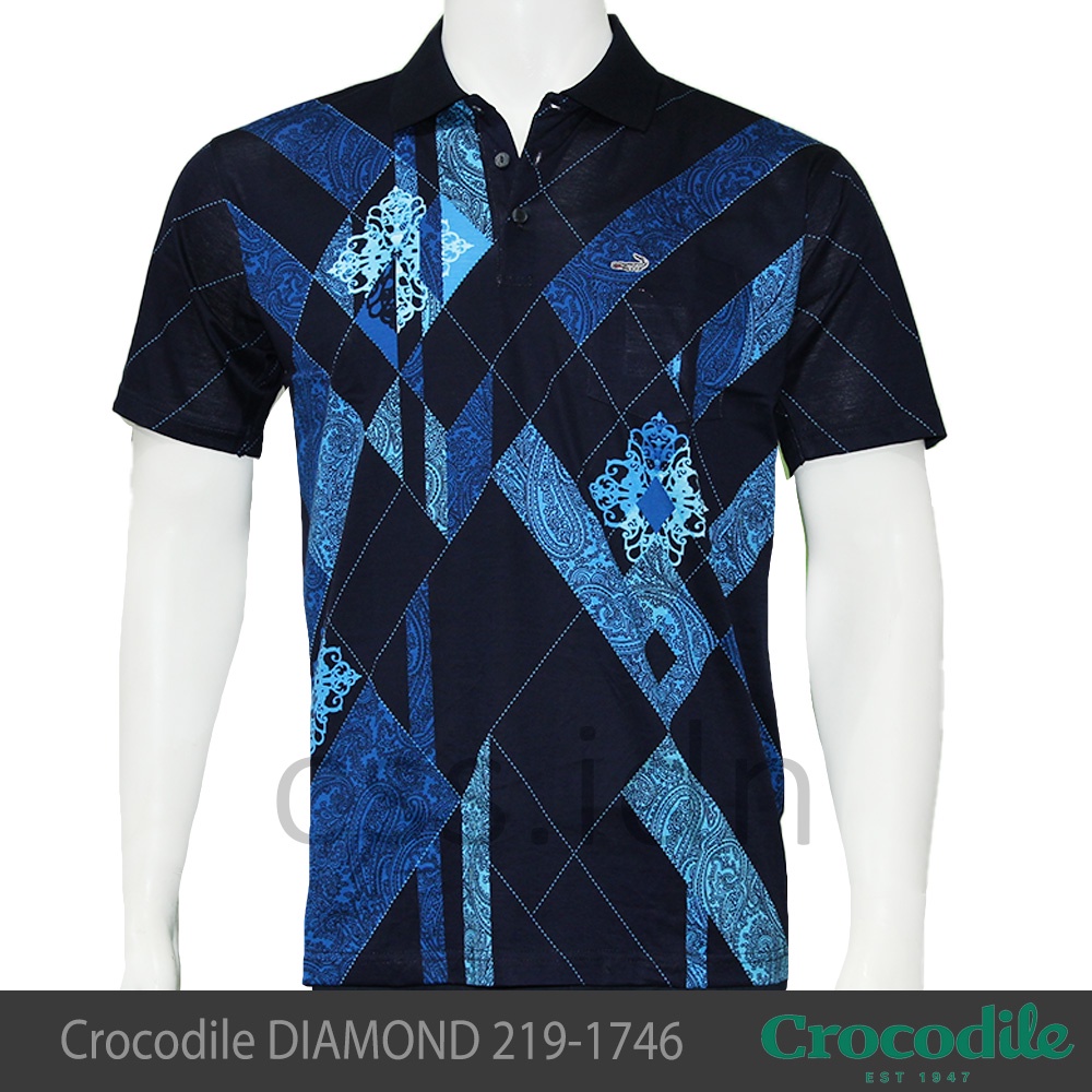 Kaos Kerah Pria Crocodile Diamond 219-1746