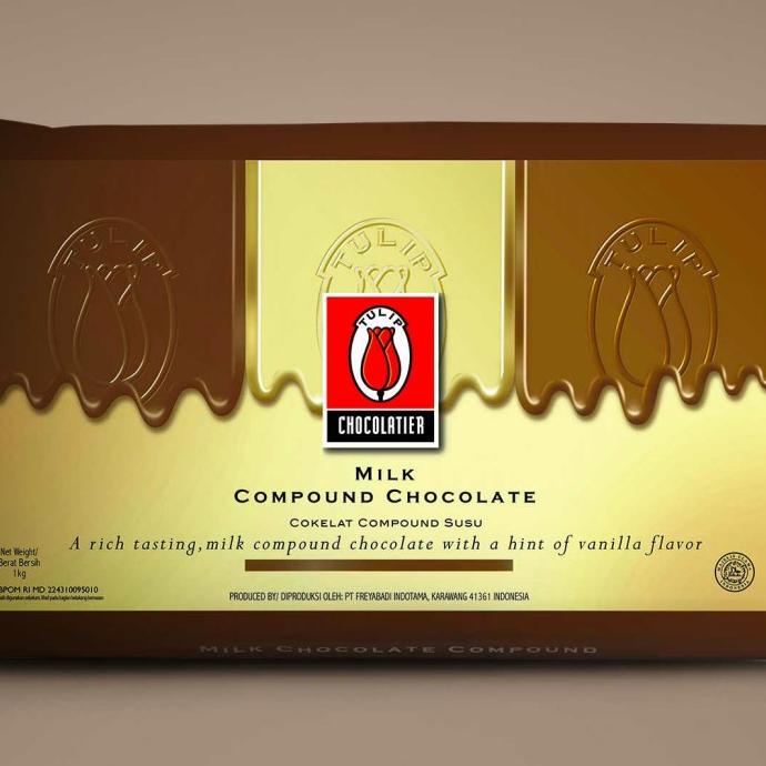

[COD] COKLAT TULIP MILK COMPOUND 1KG [COD]