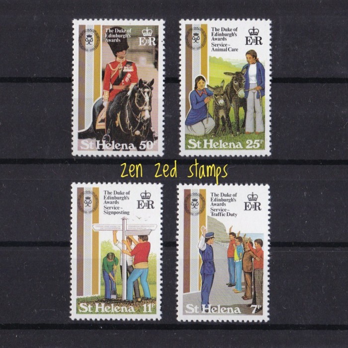 

0708 Perangko St.Helena 1981 Duke of Edinburgh Award Scheme 4v Mnh