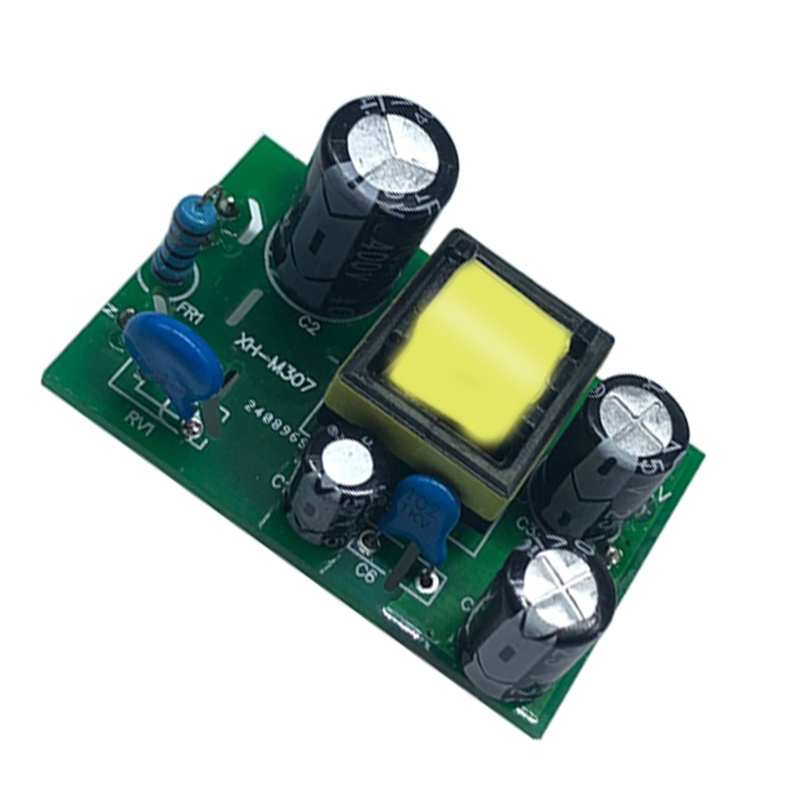 Btsg XH-M307 Modul Daya 12V 600MA Power Board Adaptor Motherboard AC-DC 5V 100MA