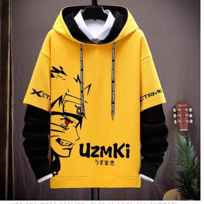 Special Price HOODIE SWEATER UZUMAKI NARUTO HOODIE JUMPER PRIA ANIME HOODIE ANIME JAKET NARUTO TERBA