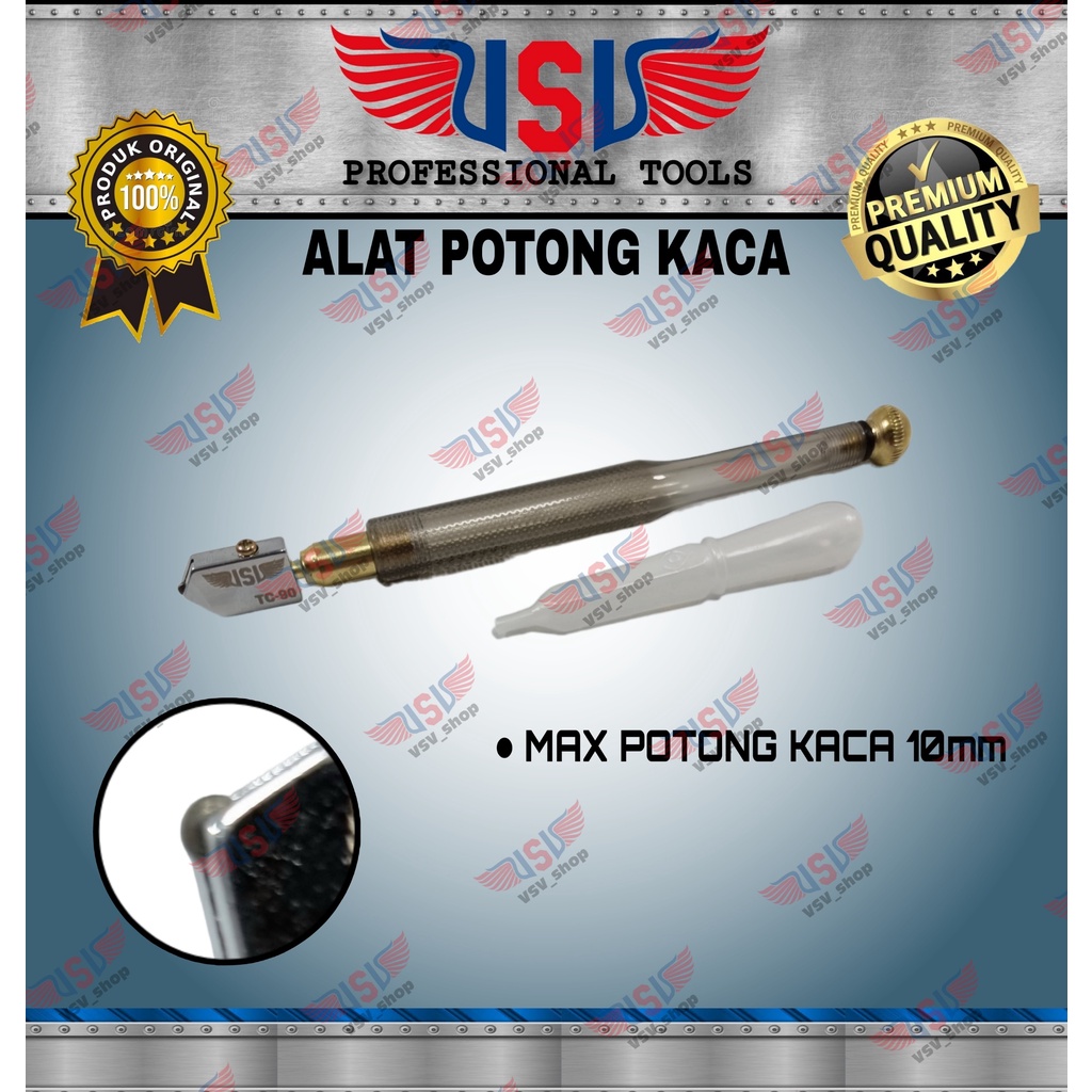 VSV Pisau Potong Kaca Alat Pemotong Kaca Pisau Kaca Oil Glass Cutter