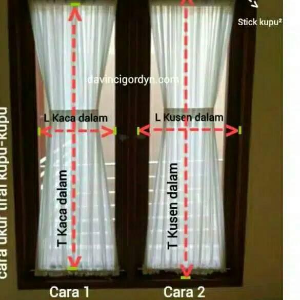 TERLARIS Gorden spiral kombinasi Ikat Kupu-Kupu Tali Dasi,Gorden minimalis GRATIS STICK FULL SET Pro