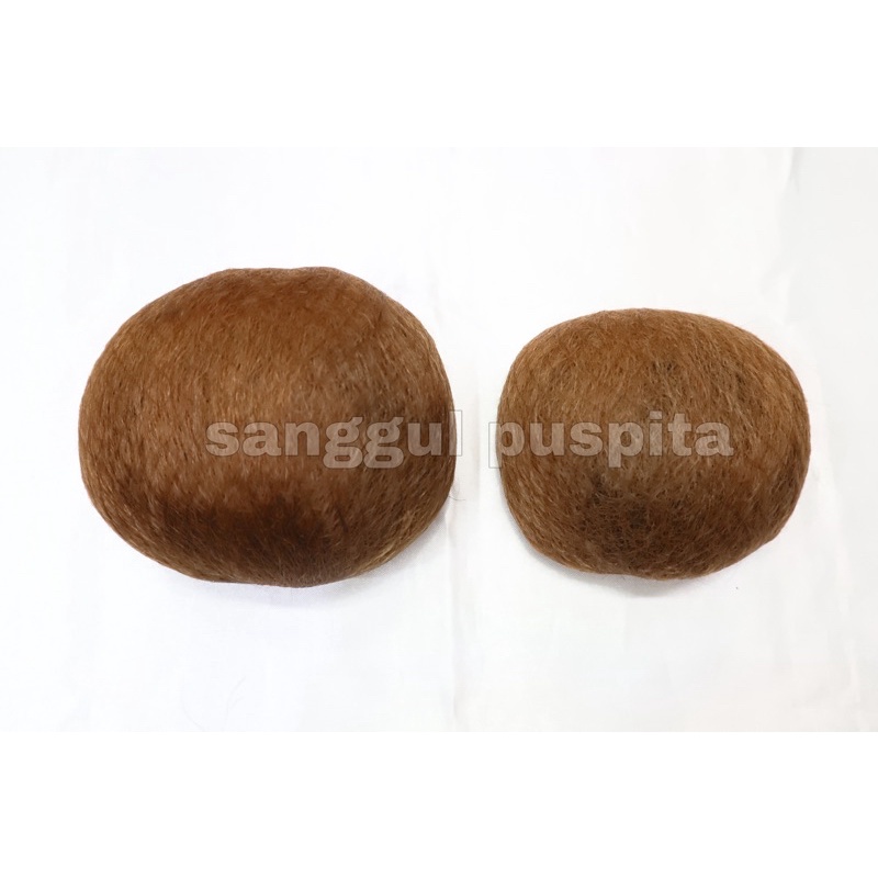 Sanggul Cepol Warna / Cepol Pirang / Cepol Kecil / Rambut Cepol / Sanggul Cepol Coklat