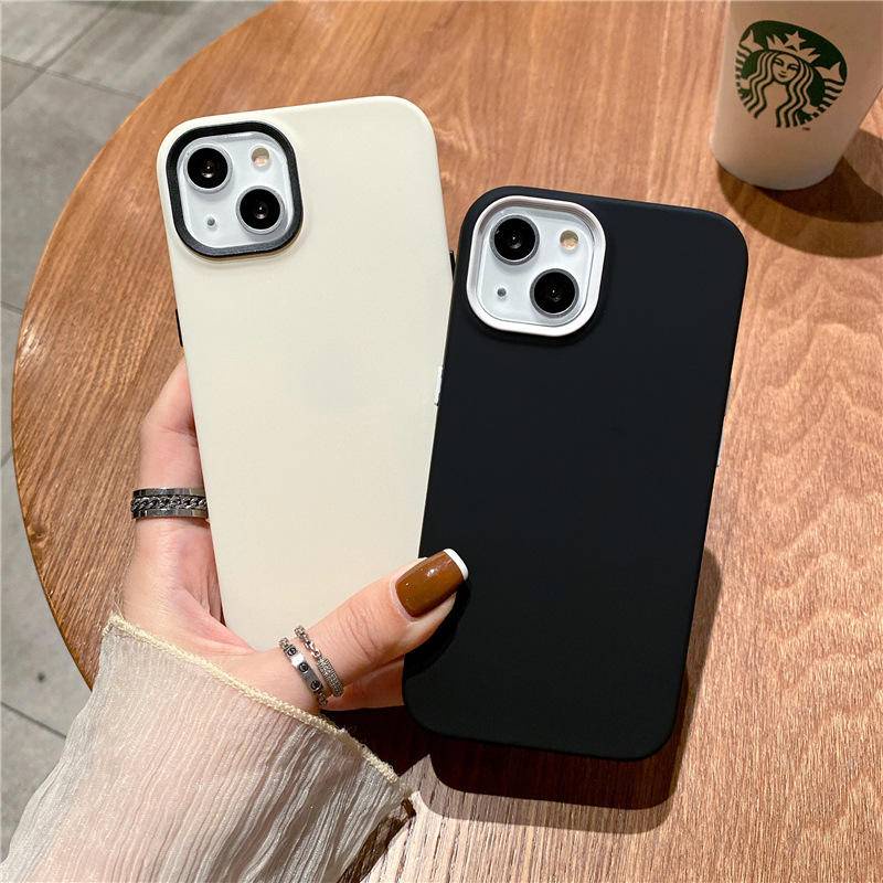 Soft Case Silikon Tahan Banting Untuk iPhone 14 13 12 11 Pro Max Plus 14 Plus