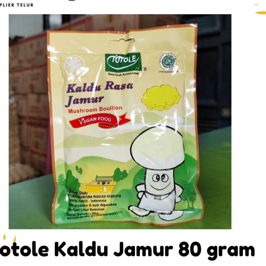 

Pro Seller--Totole Kaldu Jamur HALAL 80 gram