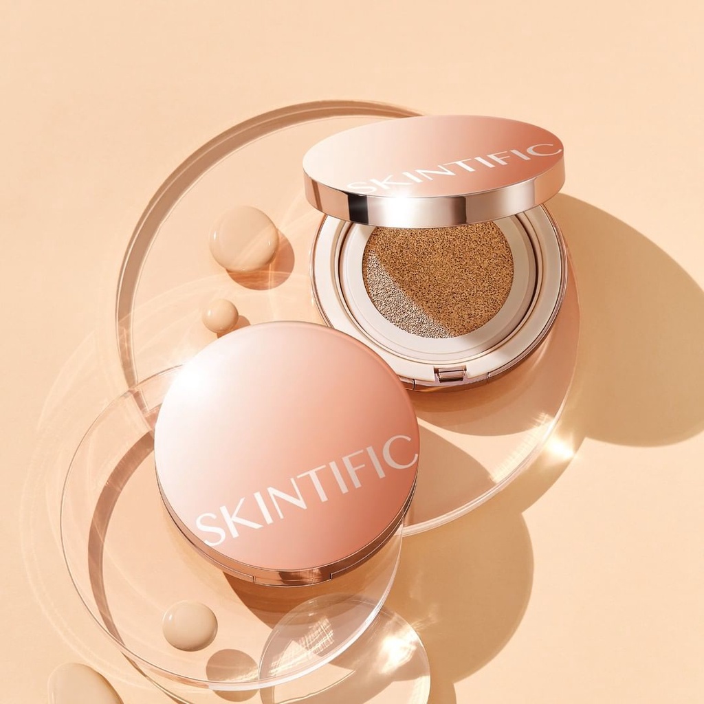 Skintific Cover All Perfect Cushion SPF35 PA++++ (Full/Refill)