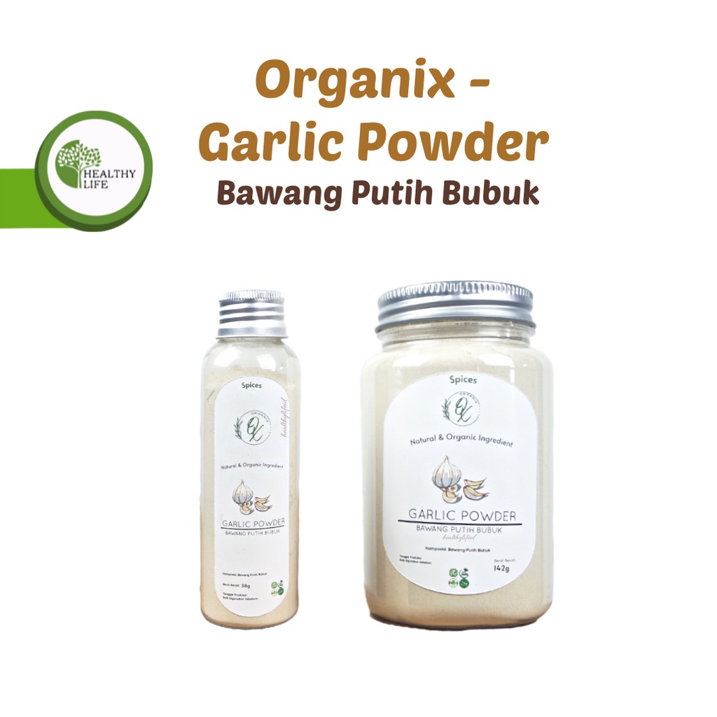 

Organix - Garlic Powder / Bawang Putih Bubuk 38 gr / 142 gr