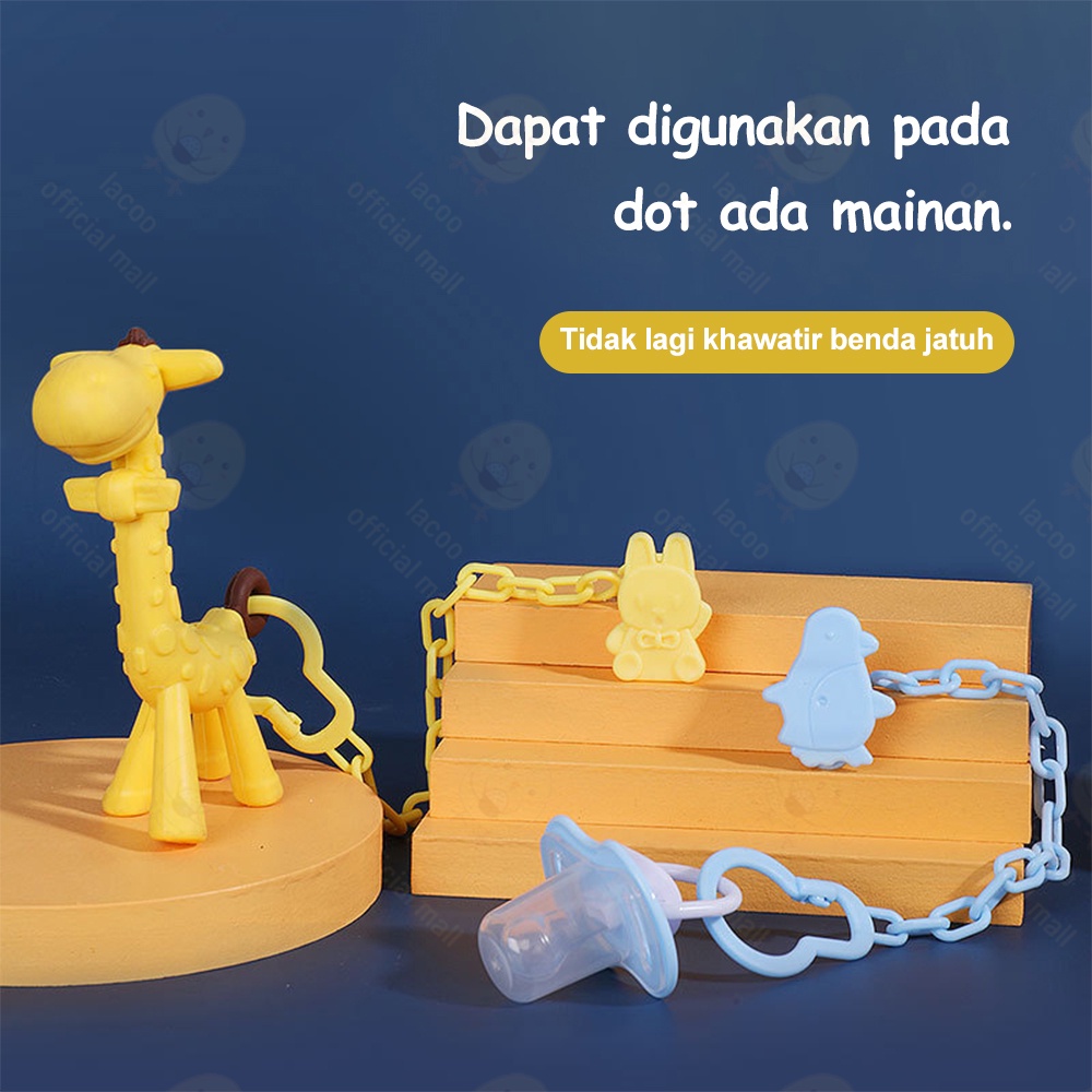 Tali empeng dot bayi/Rantai empeng bayi/Penjepit dot bayi