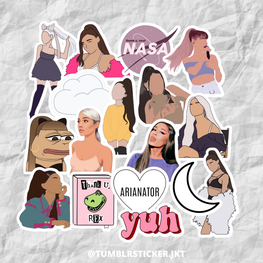 

STICKER TUMBLR ARIANA GRANDE 0.3 | STICKER TUMBLR LAPTOP | STICKER AESTHETIC HP JURNAL | STICKER CASE HP