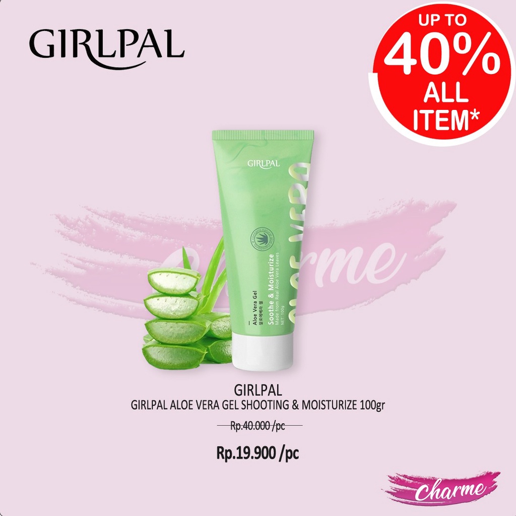 (READY &amp; ORI) GIRLPAL Aloe Vera Gel Soothing &amp; Moisturize Centella Asiatica Peeling Gel