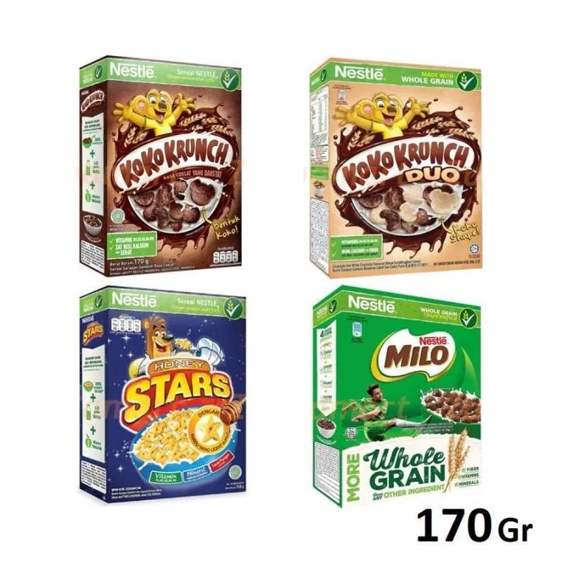 

Nestle sereal box 150g - 170g