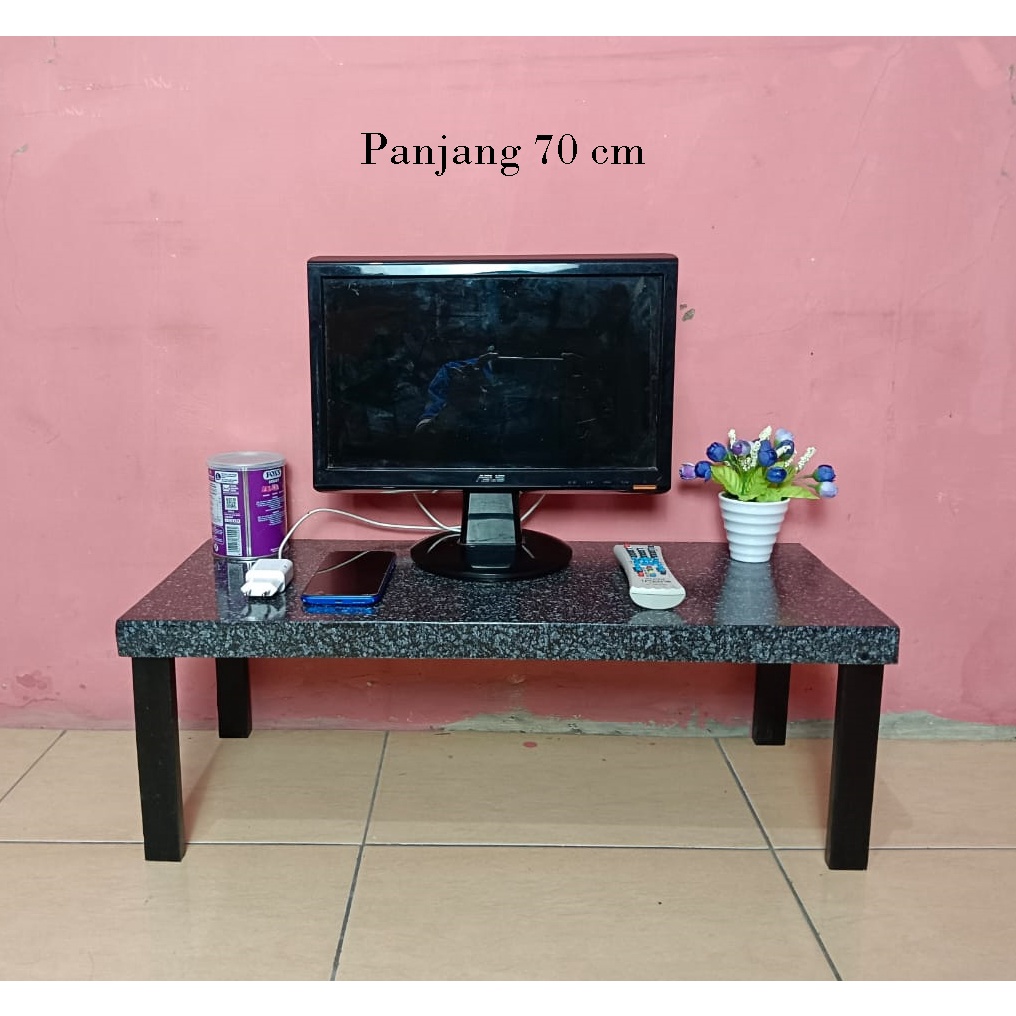 Meja Rak TV Pendek Murah Minimalis