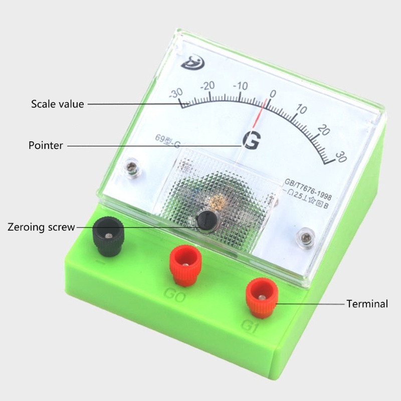 Zzz Galvanometer Sensitif Arus Mikro Untuk Eksperimen Fisika