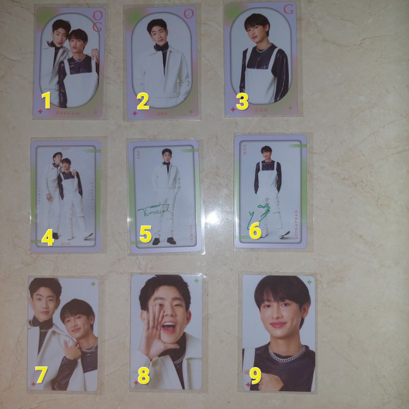 {READY STOCK} OFFGUN EXCLUSIVE PHOTOCARD SET | LOL FAN FEST 2022