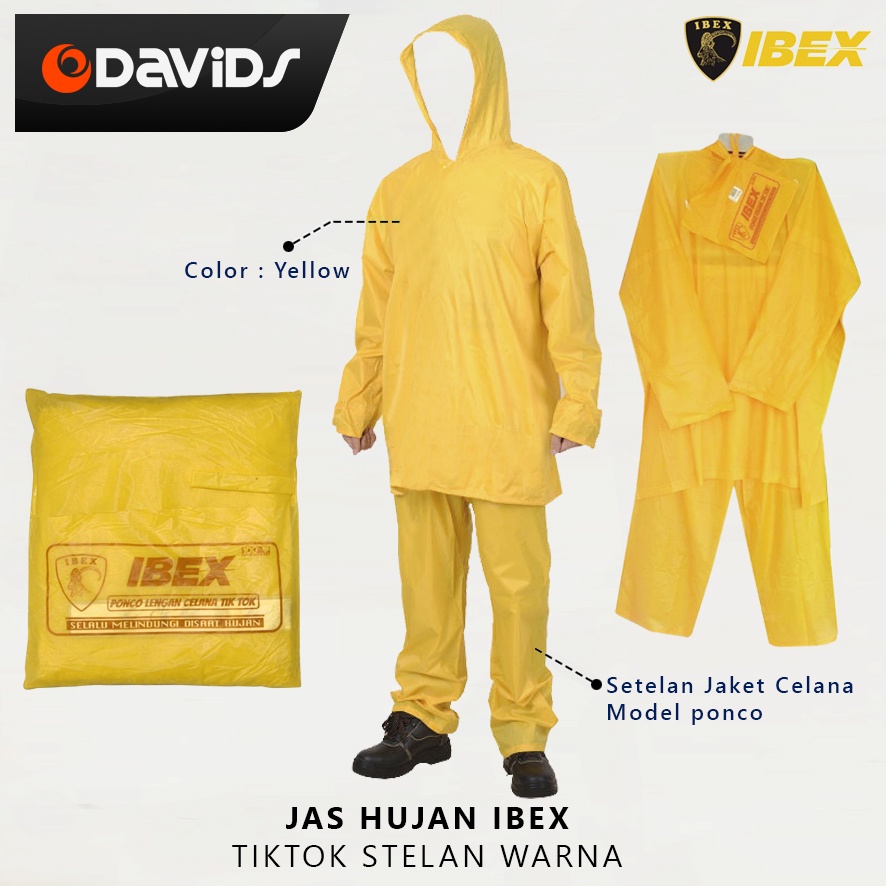 Rain Coat Jaz Hujan Raincoat Jas Ujan Setelan Pria Wanita Jass Murah Mantol Mantel Ibex Tiktok