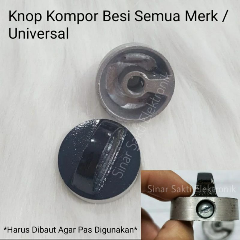 Knop Kompor Gas Besi Aluminium Multi Semua Merk / Tombol Putaran Kompor Universal