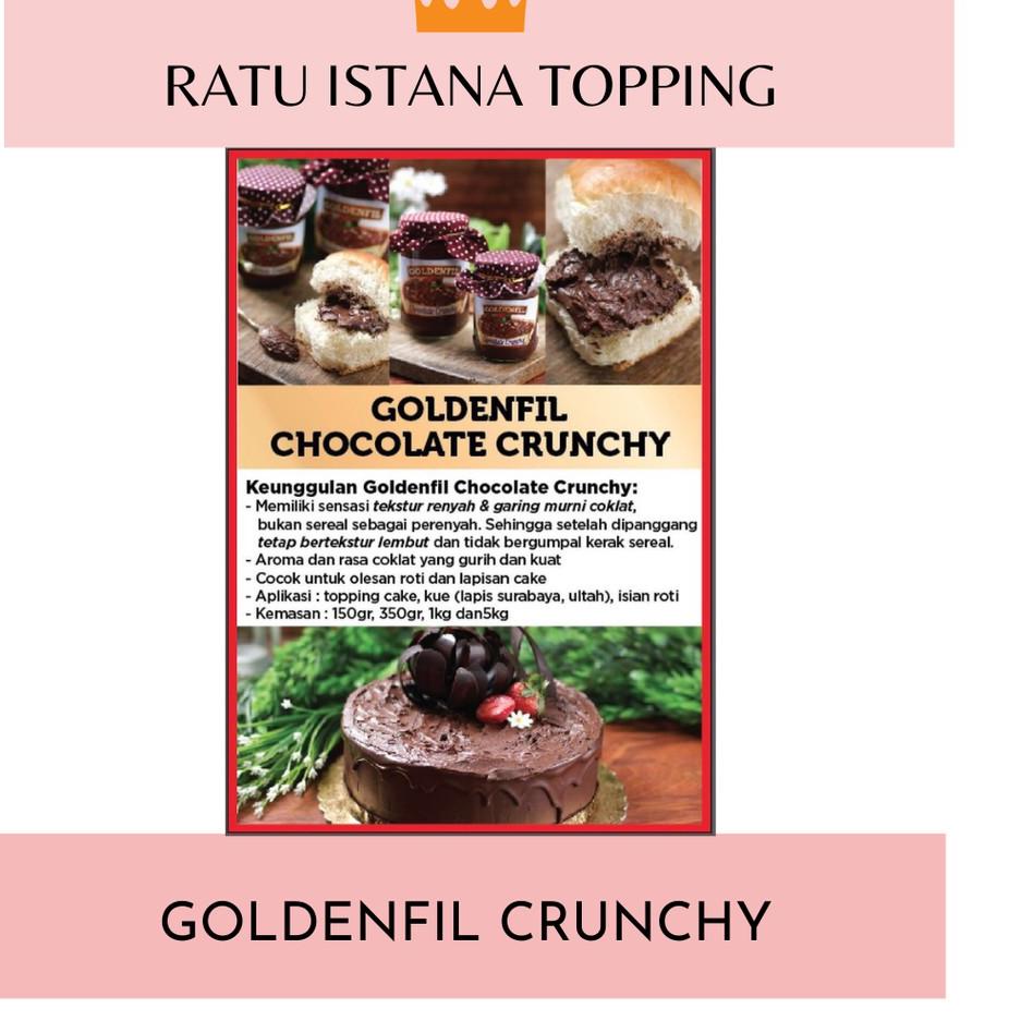 

IDa1A9m--GOLDENFIL CRUNCHY 250 GR REPACK-SELAI CRUNCHY OLESAN ROTI BAKAR DONAT BOMBOLONI PISANG LUMER PIZZA