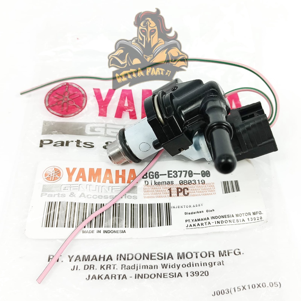 INJEKTOR RACING YAMAHA 12 HOLE KUALITAS ASLI ORIGINAL YAMAHA YGP PRESISI SEMPROTAN JADI LANCAR TARIKAN JADI LEBIH ENTENG DAN DIJAMIN AWET VIXION NEW TRAIL WR 155 MX NEW NMAX AEROX MIO M3 SOUL GT 125 FINO 125