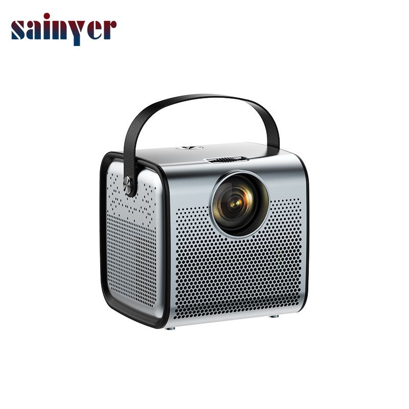 SAINYER manufacturer S6R full HD 1080P mobile phone with screen home mini projector smart office projector