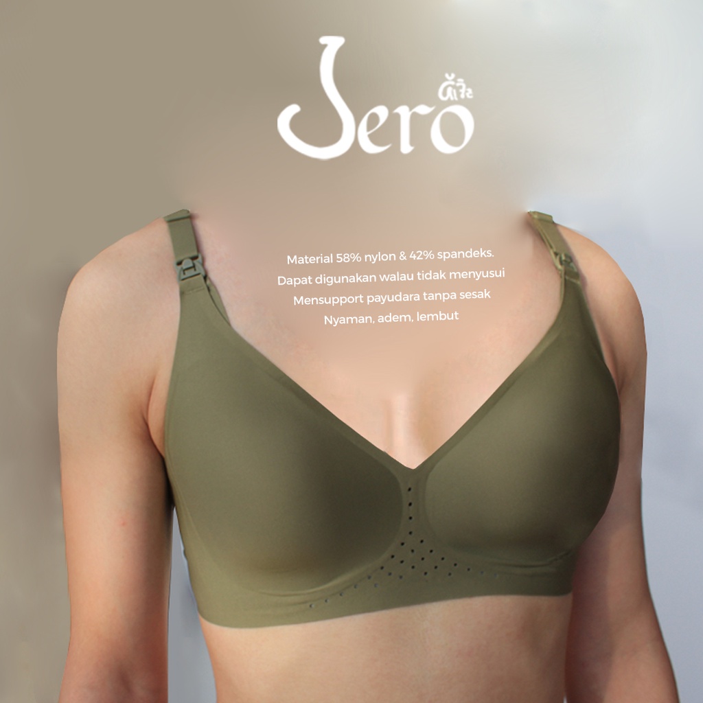 Jero Premium Seamless Nursing Bra - DOTS | BH Menyusui