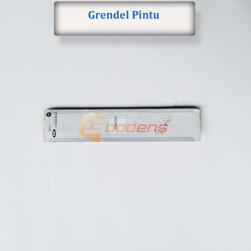 Grendel Pintu 10 Inch Slot Kunci Pintu Jendela Stainless Steel