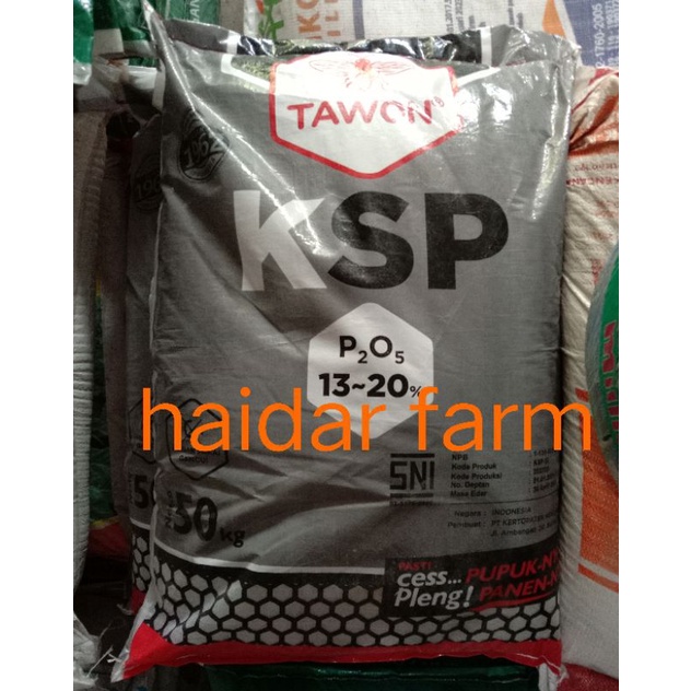PUPUK KSP 50KG CAP TAWON PHOSPHAT POSPAT