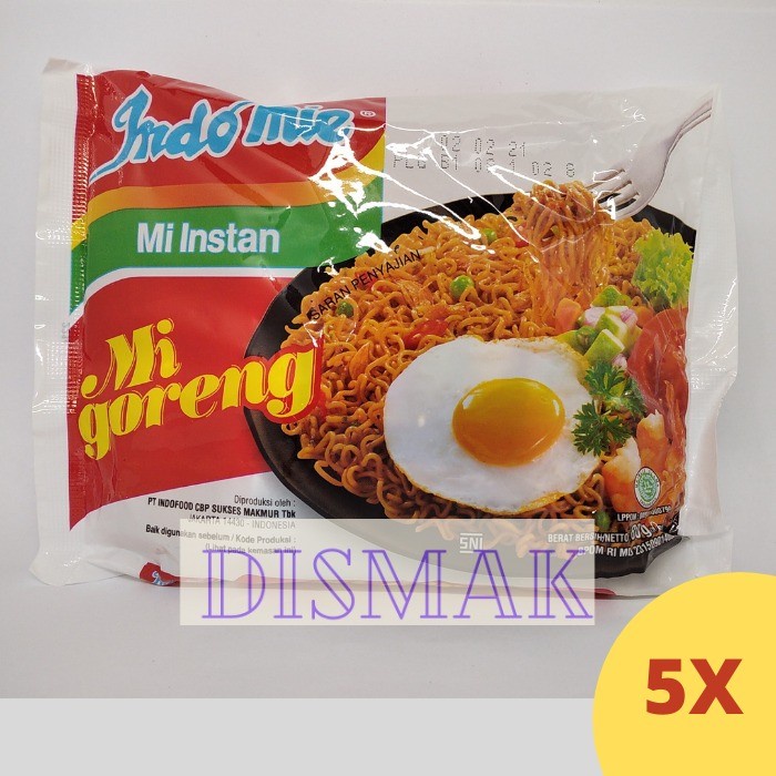 

PROMO Indomie Goreng Sumatra 5 Pcs