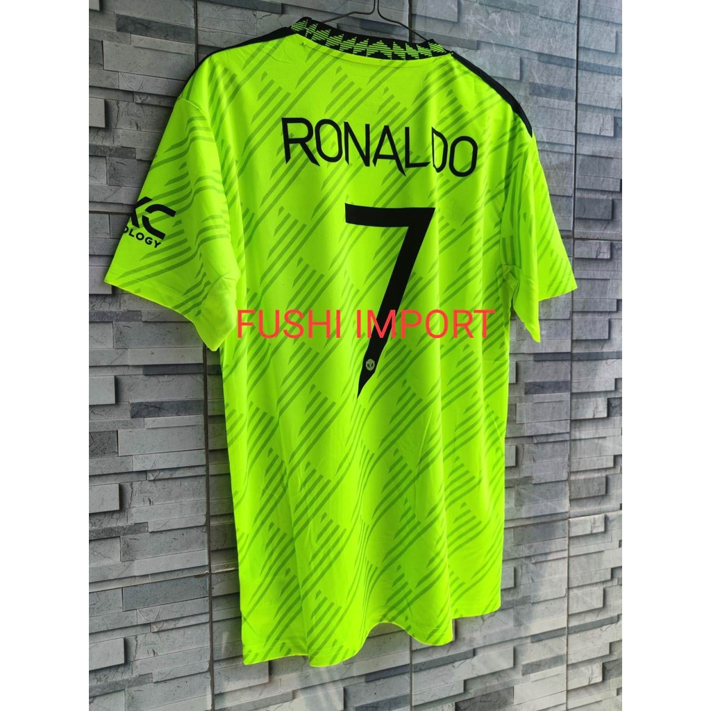 Setelan Jersey Baju Bola MU 3rd Third 2022 2023 ( Fullset Satu Set ) Grade Ori