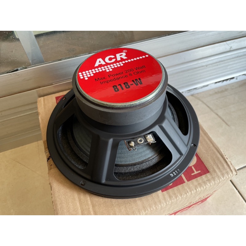 Speaker 8” 8 inch ACR 818 W Woofer 200watt Magnet Besar