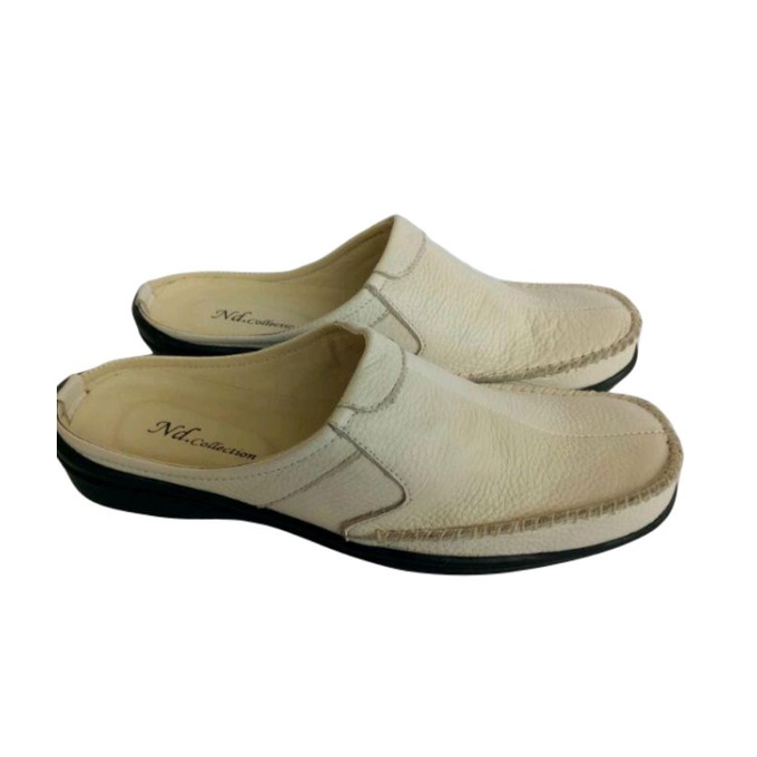 Sepatu pria sandal bustong slop kulit sapi asli berkualitas ND_01